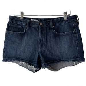 Gap Maddie Slim Cut‎ Offs Jean Shorts Dark Wash 28R